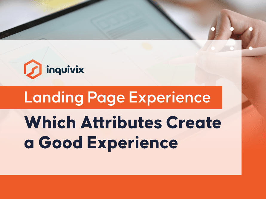 landing page experience